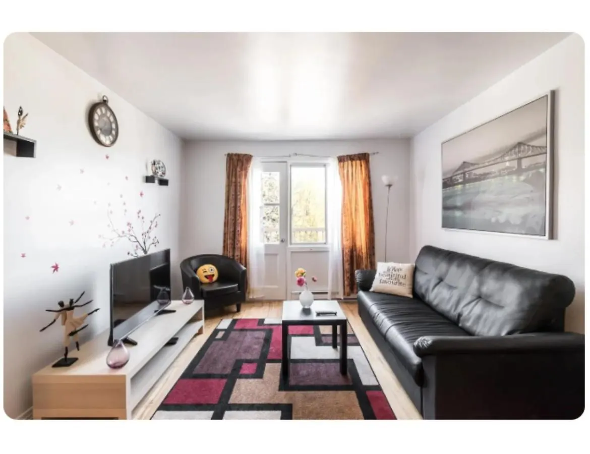 Spacious Apartment Near Olympic Stadium, Free Street Parking Montreal